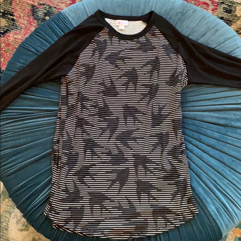LuLaRoe 3/4 Sleeve Bird Top